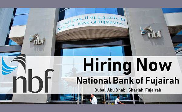 National Bank Of Fujairah – NBF Careers Jobs Opportunities