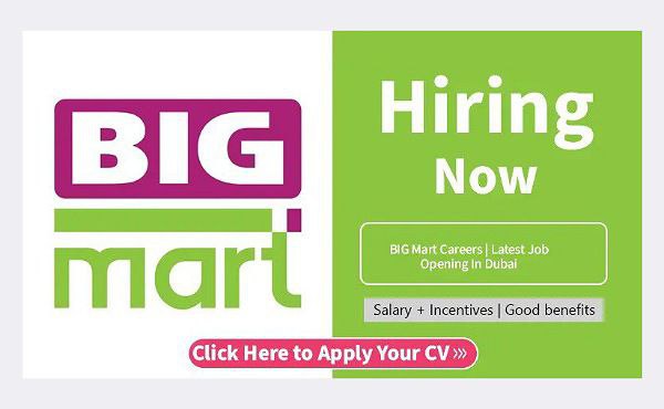 BIG Mart Careers | Latest Job Opening In Abu Dhabi